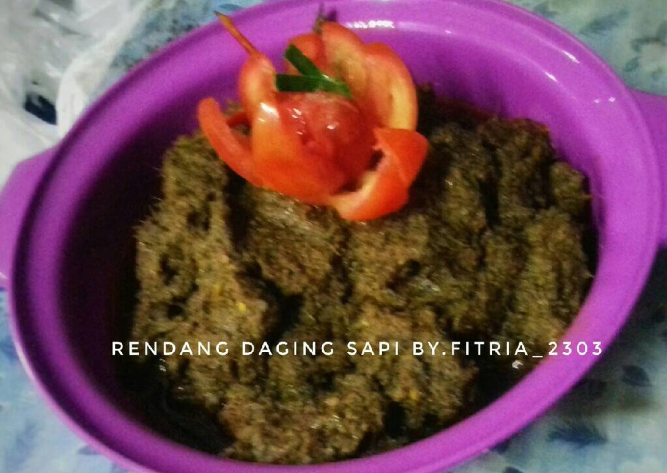 Rendang Sapi delisous #kitaberbagi