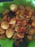 Sambal ketang telur puyuh