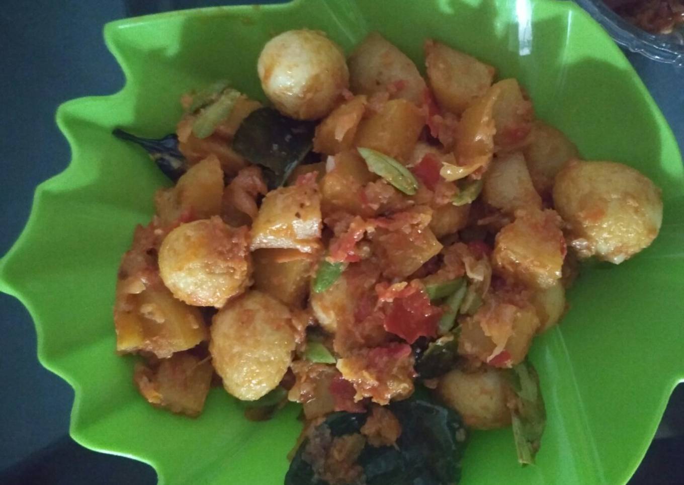 Resep Sambal ketang telur puyuh Anti Gagal