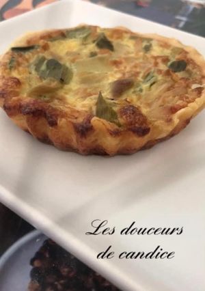 Une photo de Tartelettes aux poireaux
