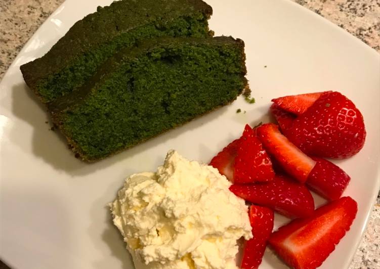 Recipe of Homemade Matcha cake