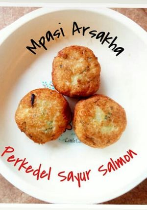 Foto resep Mpasi perkedel sayur salmon