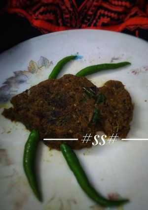A picture of Fish bharta (Bombay duck) #cookpad.