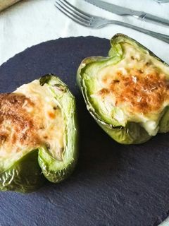 Una foto de Pimientos rellenos al horno