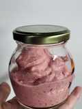 Postre de frutillas y banana