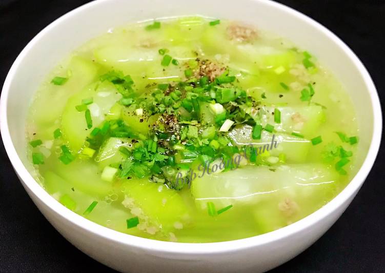 Canh Bầu Nấu Thịt