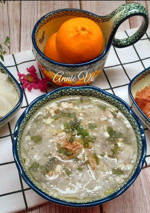Hình của món Cơm nhà hai món đơn giản mà ngon.