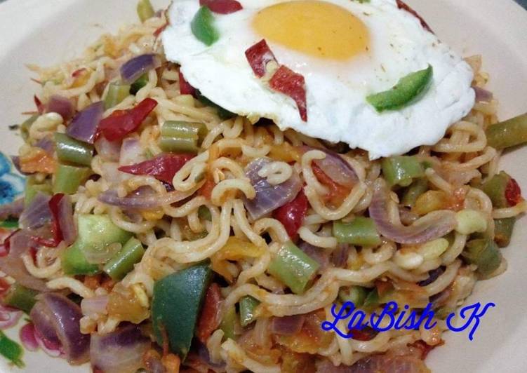 Easiest Way to Prepare Great Vegetable noddles | This is Recipe So Deilicios You Must Undertake Now !!