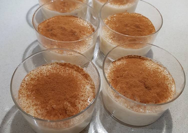 Arroz con leche y anís en olla GM con edulcorante