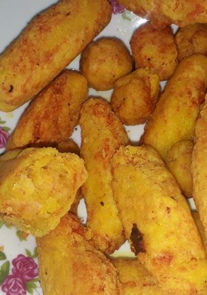 عکسی از دستور پفک نمکی