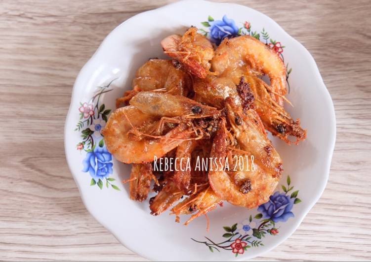 Resep Udang Goreng Gurih, Lezat Sekali