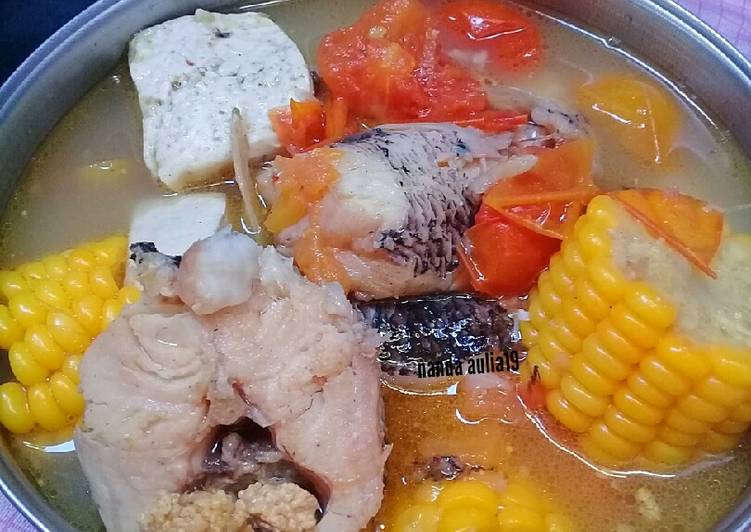 Sop ikan ruan dg tahu tomat