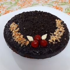 A picture of Rich Dark Chocolate Cake.