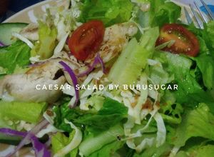 Foto resep Caesar Salad With Healthy Dressing