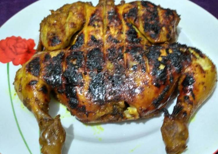Resep Ayam Bakakak Bakar Istimewa oleh Mamihnya EnzoBi