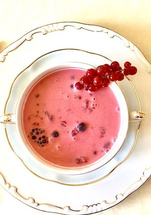 Gyümölcsleves (gyors) recept fotója
