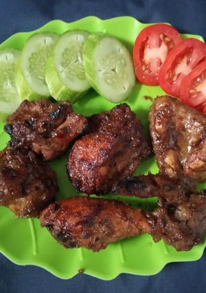 Foto resep Ayam bakar bumbu santan