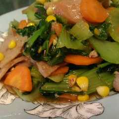 A picture of Cha Sayur.