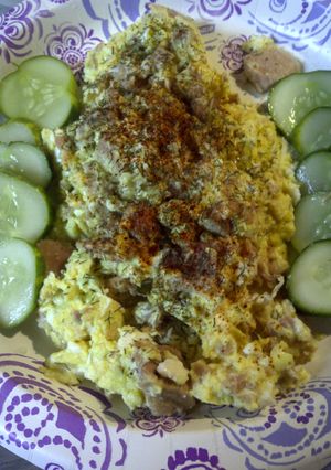 A picture of Tuna Scramble.