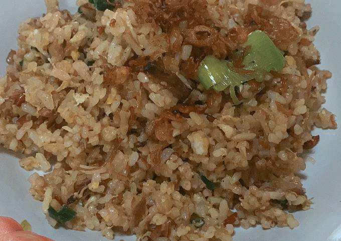 Nasi goreng telur bebek orak arik