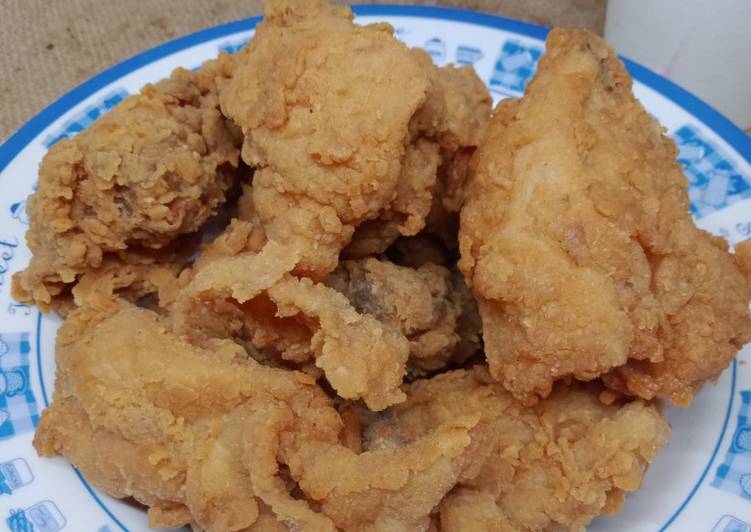 10 Resep: Ayam krispy Anti Ribet!