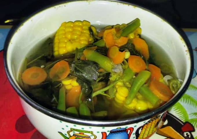 Sayur asem jagung manis