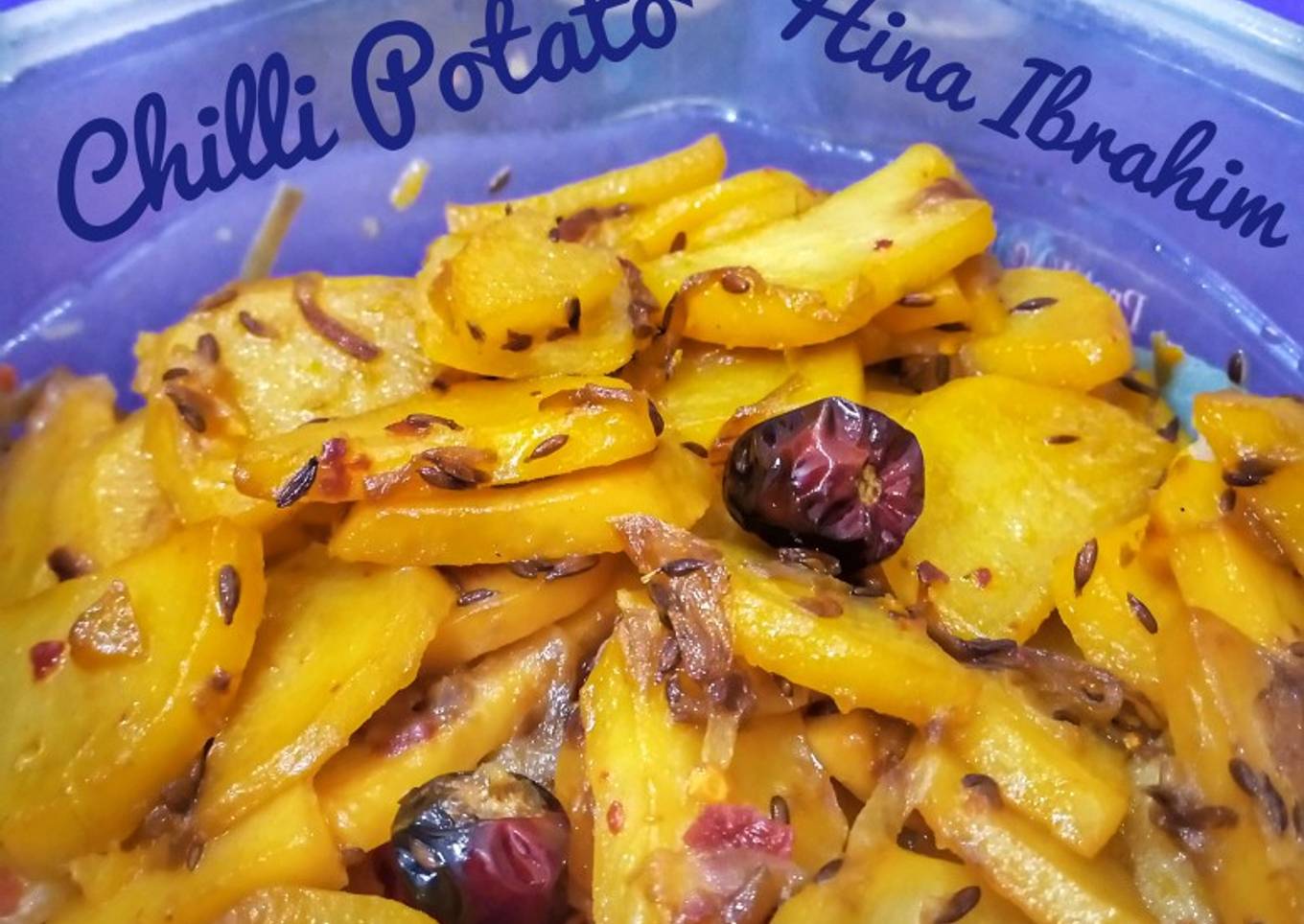Chilli Potato / Aloo ki bhujiya