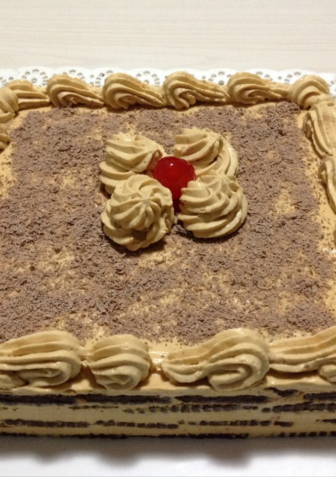 Una foto de Chocotorta