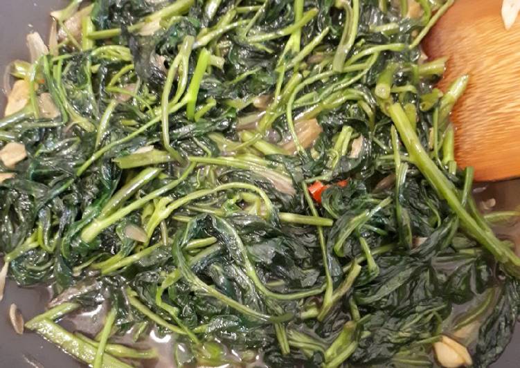 Tumis Kangkung Sehat Non Kolesterol