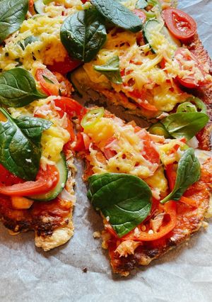 Lazacos Karfiol Pizza recept fotója