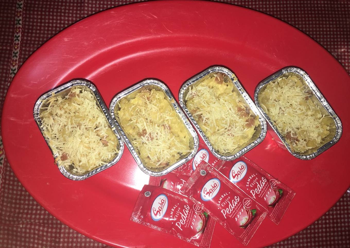 Macaroni schotel panggang Mudah