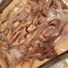 A picture of Cinnamon Roll Cake.