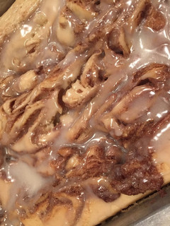 A picture of Cinnamon Roll Cake.