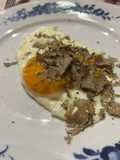 Uovo occhio di bue al tartufo