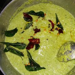 A picture of Coconut chutney.