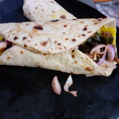 A picture of Kathi roll.