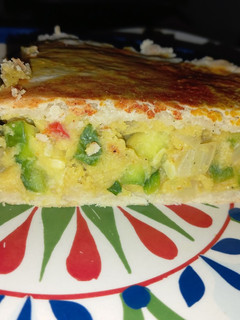 Una foto de Torta vegana de zapallitos (2)