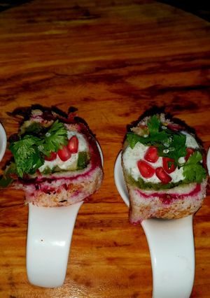 A picture of Chaat bites.