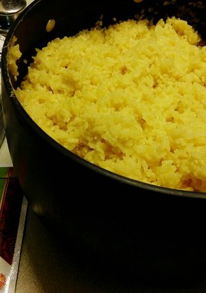 Foto resep Nasi kuning Kokita + santan kara