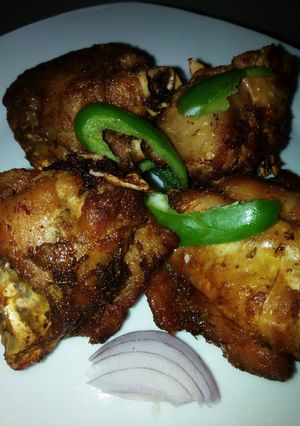 A picture of Fried chicken.