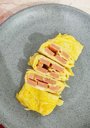 Foto resep Simple Egg Roll