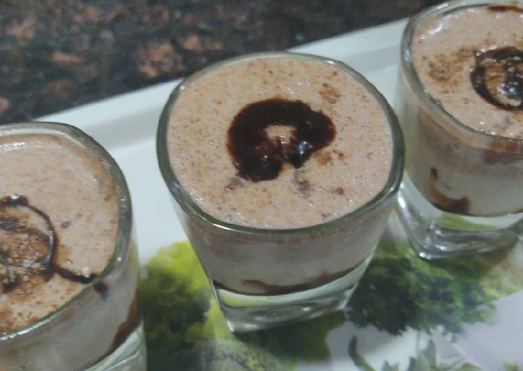 Choco moco shots Recipe by Roma Bajaj 