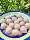 Trufas raw de coco y banana veganas 🌱 sin azúcar