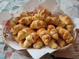 Krémtúrós-virslis kifli (sütőporos) 🥐