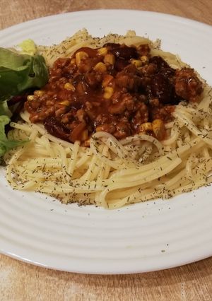 Chilis Babos Spagetti recept fotója