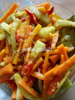 Foto resep Acar mentimun wortel simpel