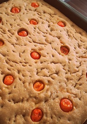 A picture of My Whole Wheat Focaccia.