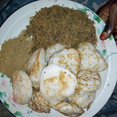 A picture of Wainar shinkafa (masa).