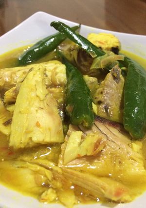 Foto resep Ikan tuna asap kuah asam
