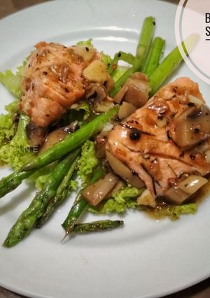 Foto resep Blackpaper Salmon Sauce